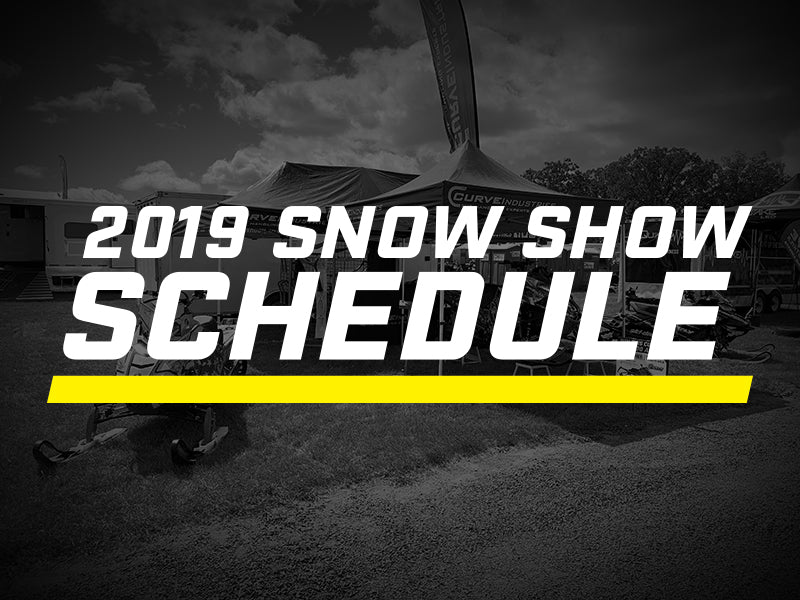 2019 Show Schedule