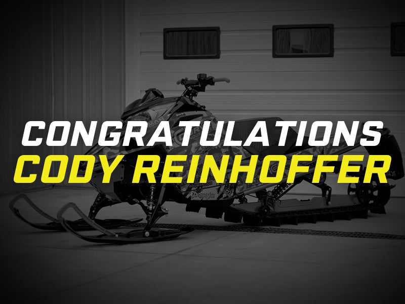 Congratulations Cody Reinhoffer